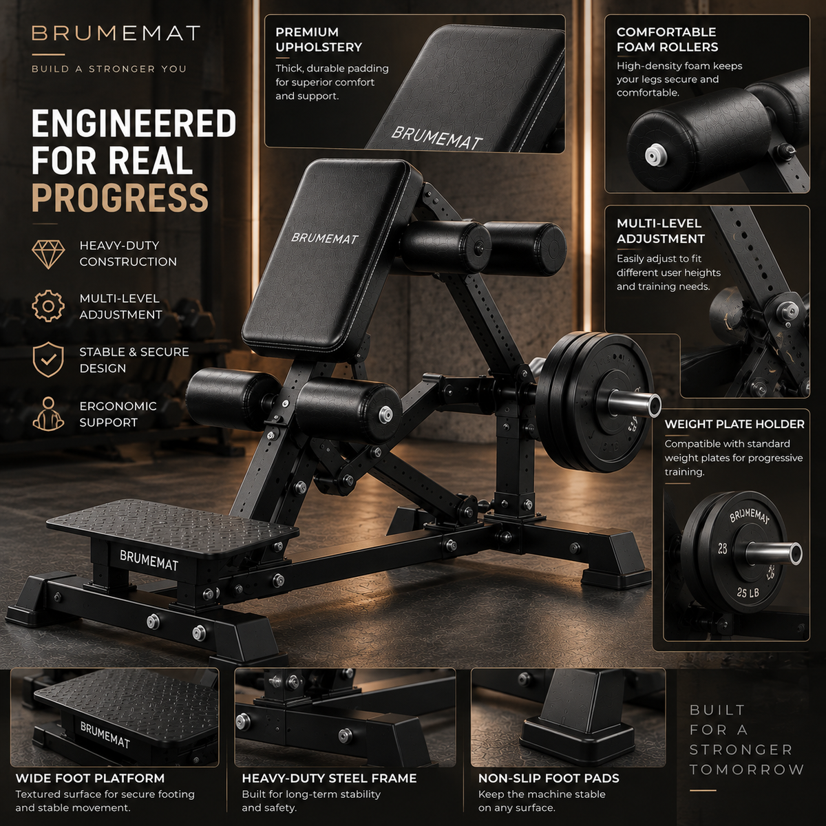 BRUMEMAT CORE G1™ All-In-One Strength Training System