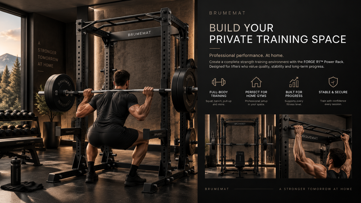 BRUMEMAT FORGE R1™ Professional Strength Rack System