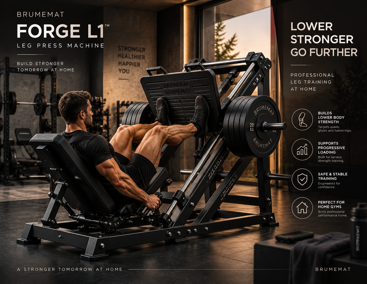 BRUMEMAT FORGE L1™ Professional Leg Press System