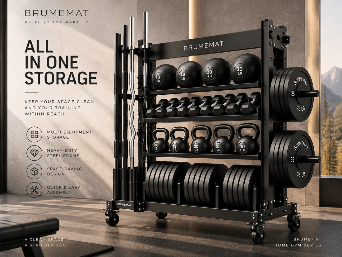 BRUMEMAT EQUIP S1™ Premium Gym Storage System