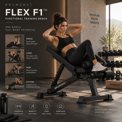 BRUMEMAT FLEX F1™ Multi-Functional Training Bench