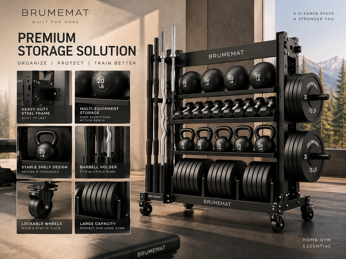 BRUMEMAT EQUIP S1™ Premium Gym Storage System