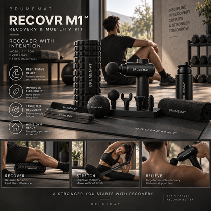 BRUMEMAT RECOVR M1™ Recovery & Mobility Performance Kit