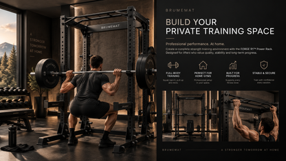 BRUMEMAT FORGE R1™ Professional Strength Rack System