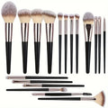 10-20PCS Makeup Brush Set Foundation Concealer Powder Eyeshadow Blush Brush Kabuki Blending Cosmetic Beauty Tool for Face