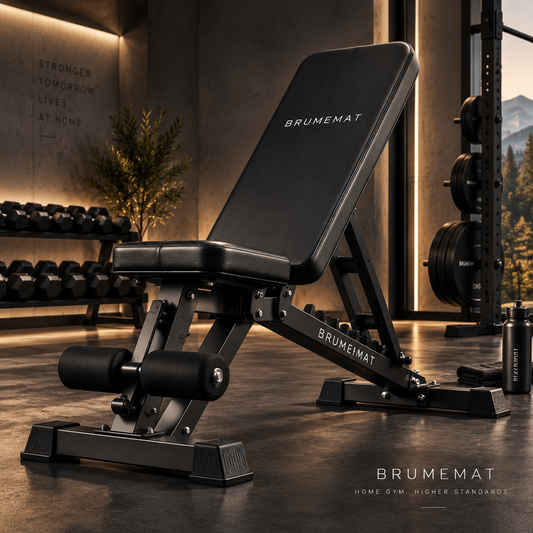 BRUMEMAT FORGE B1™ Precision Adjustable Strength Bench
