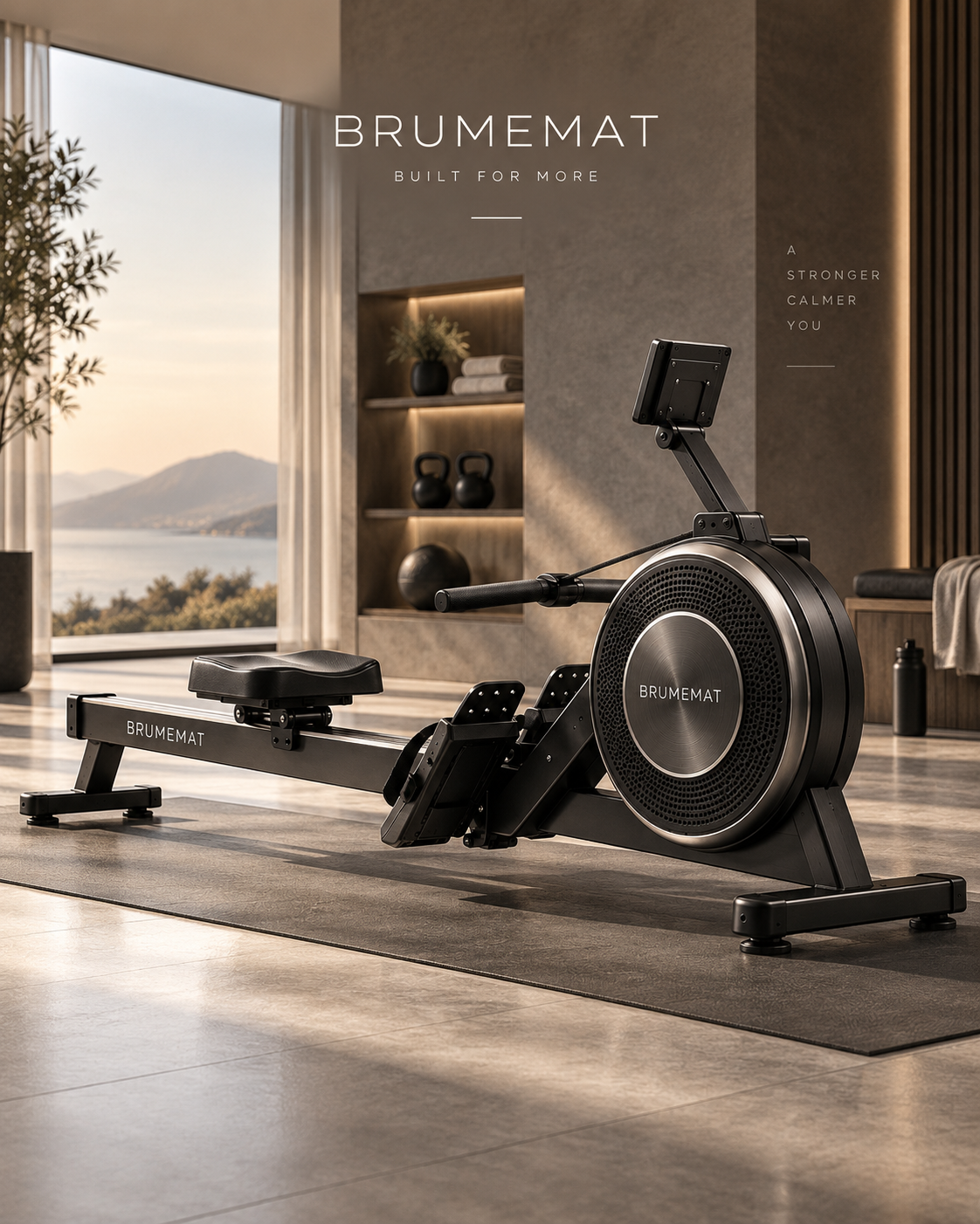 BRUMEMAT ENDURA R1™ Precision Rowing Performance System
