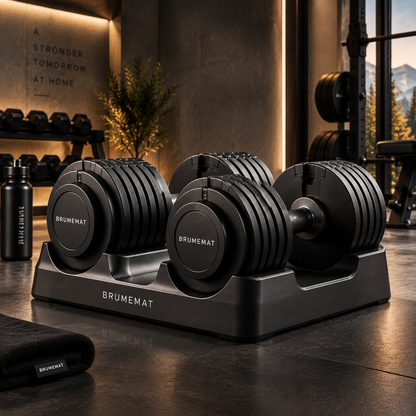 BRUMEMAT NEXA D1™ Precision Adjustable Dumbbell System