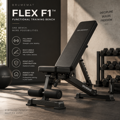 BRUMEMAT FLEX F1™ Multi-Functional Training Bench
